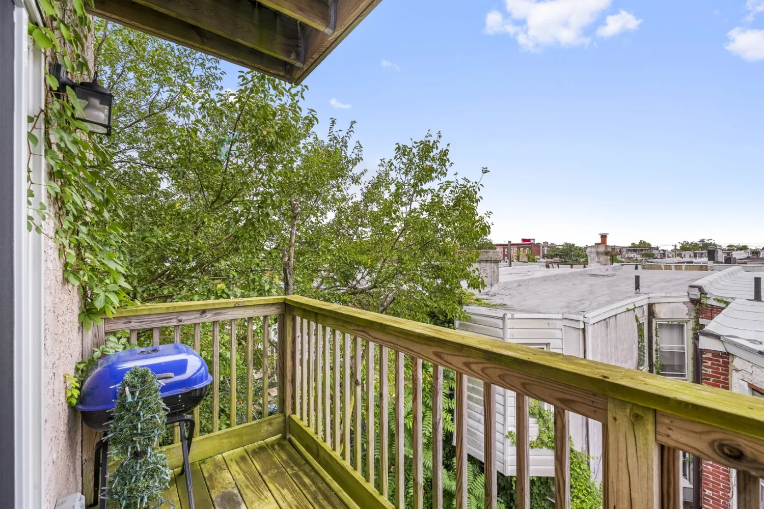 a room with furniture and a wooden floor