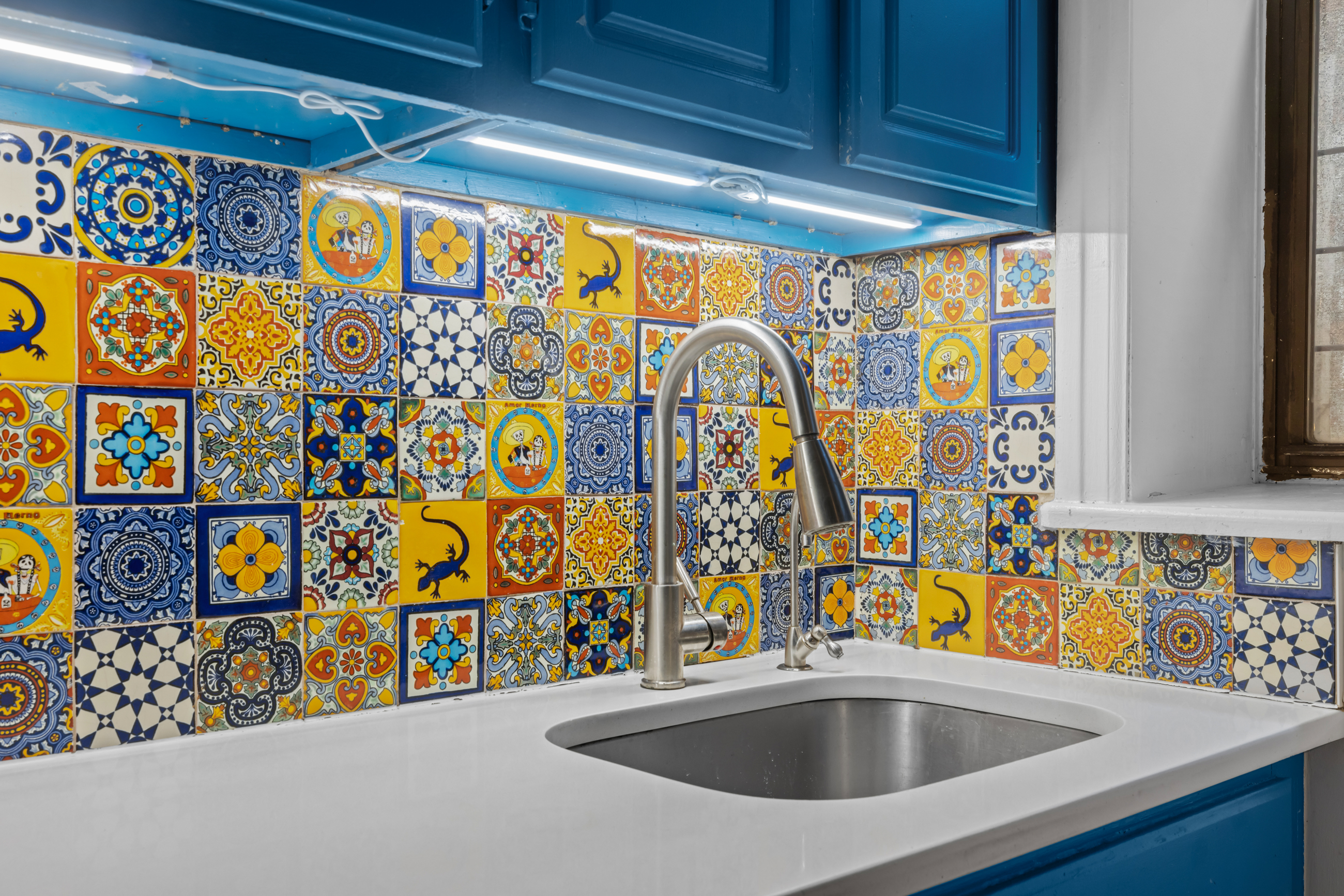 469 West 166th Street, Unit 2C Manhattan, NY 10032 - Photo 10 of 13 a bathroom with a sink and mirror with bathtub