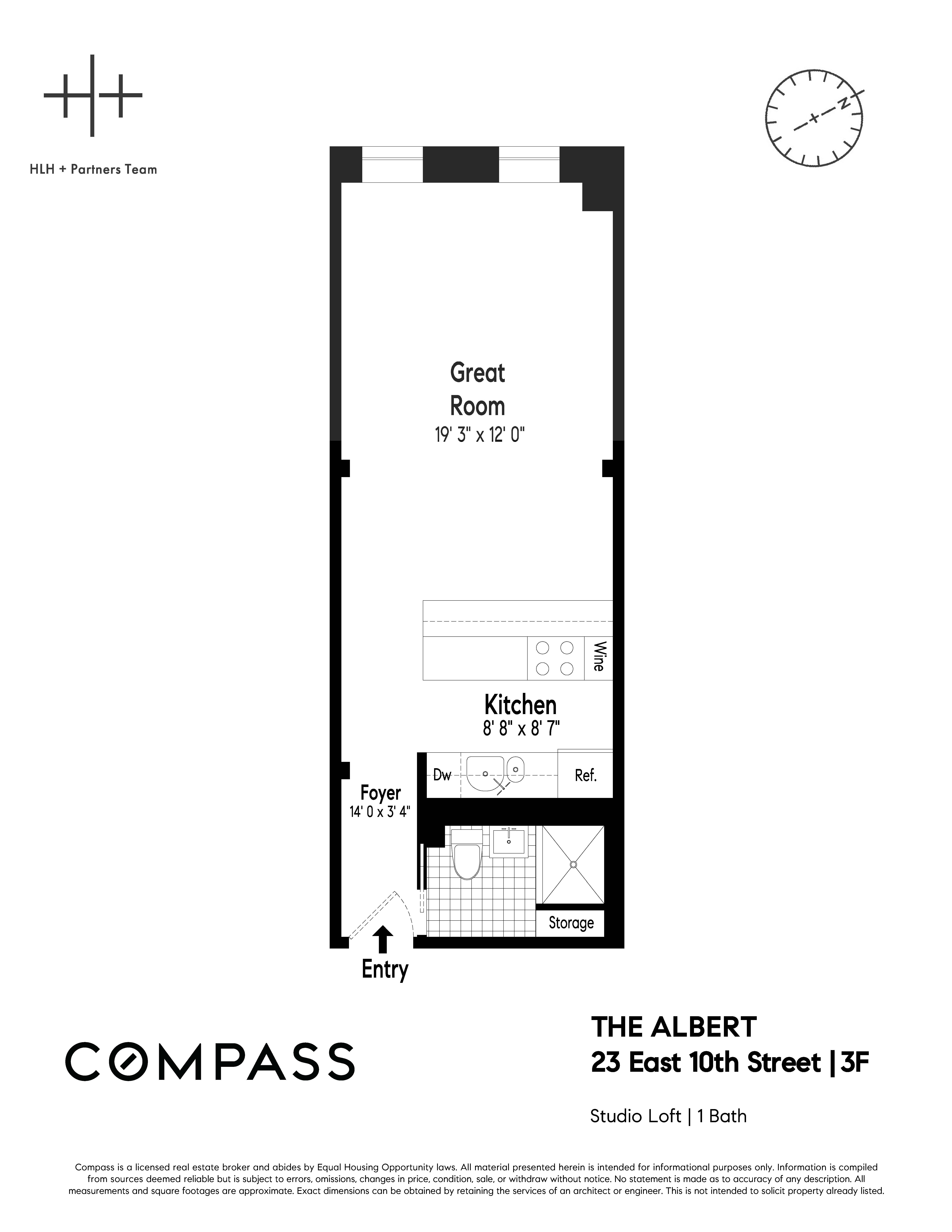 23 East 10th Street, Unit 3F Manhattan, NY 10003 - Photo 17 of 18 a picture of a bench in front of a gate