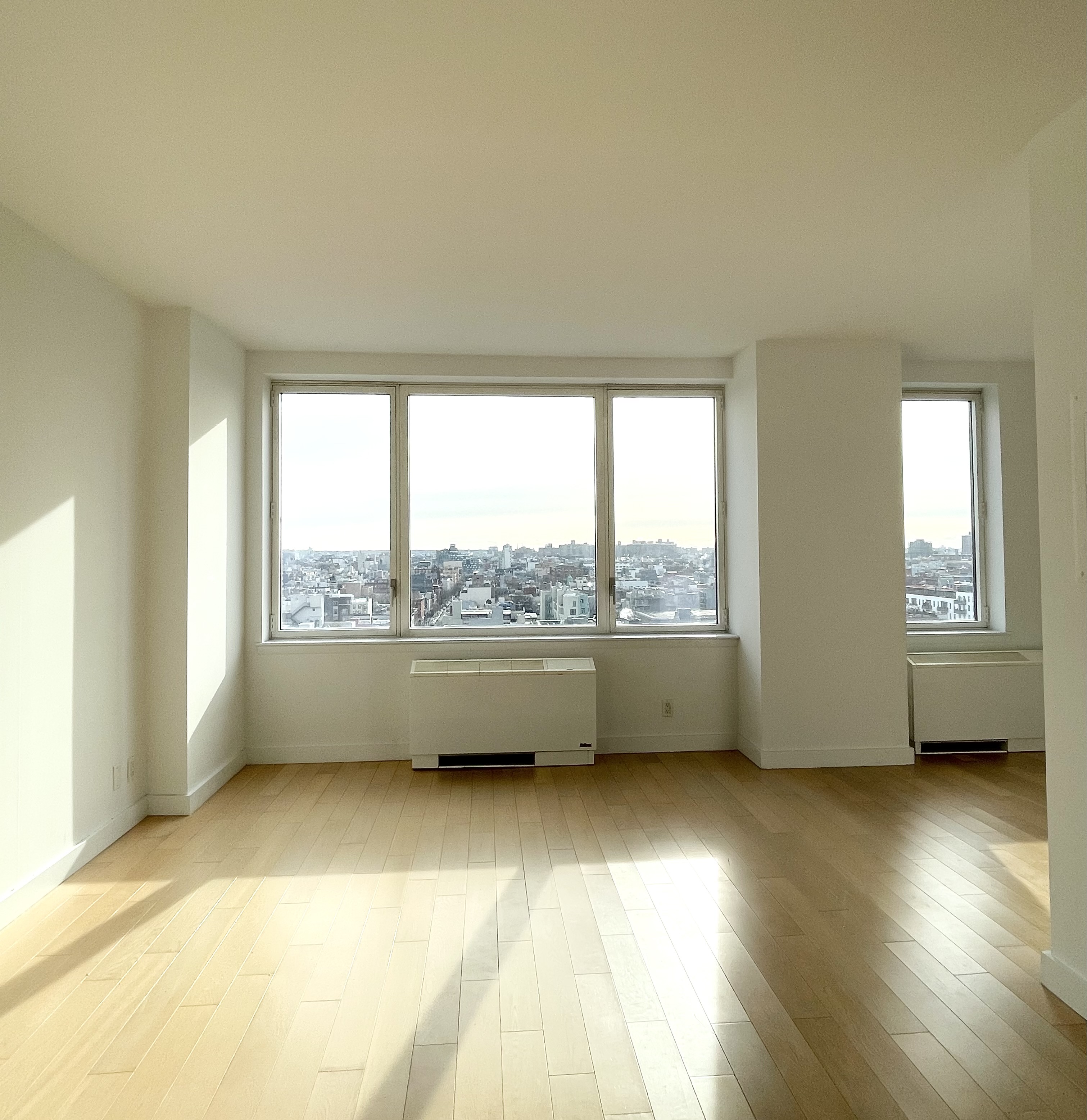 22 North 6th Street, Unit 17I Brooklyn, NY 11249 - Photo 2 of 21 a view of an empty room with a window and wooden floor