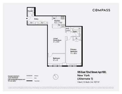 $899,000 | 515 East 72nd Street, Unit 10D | Lenox Hill