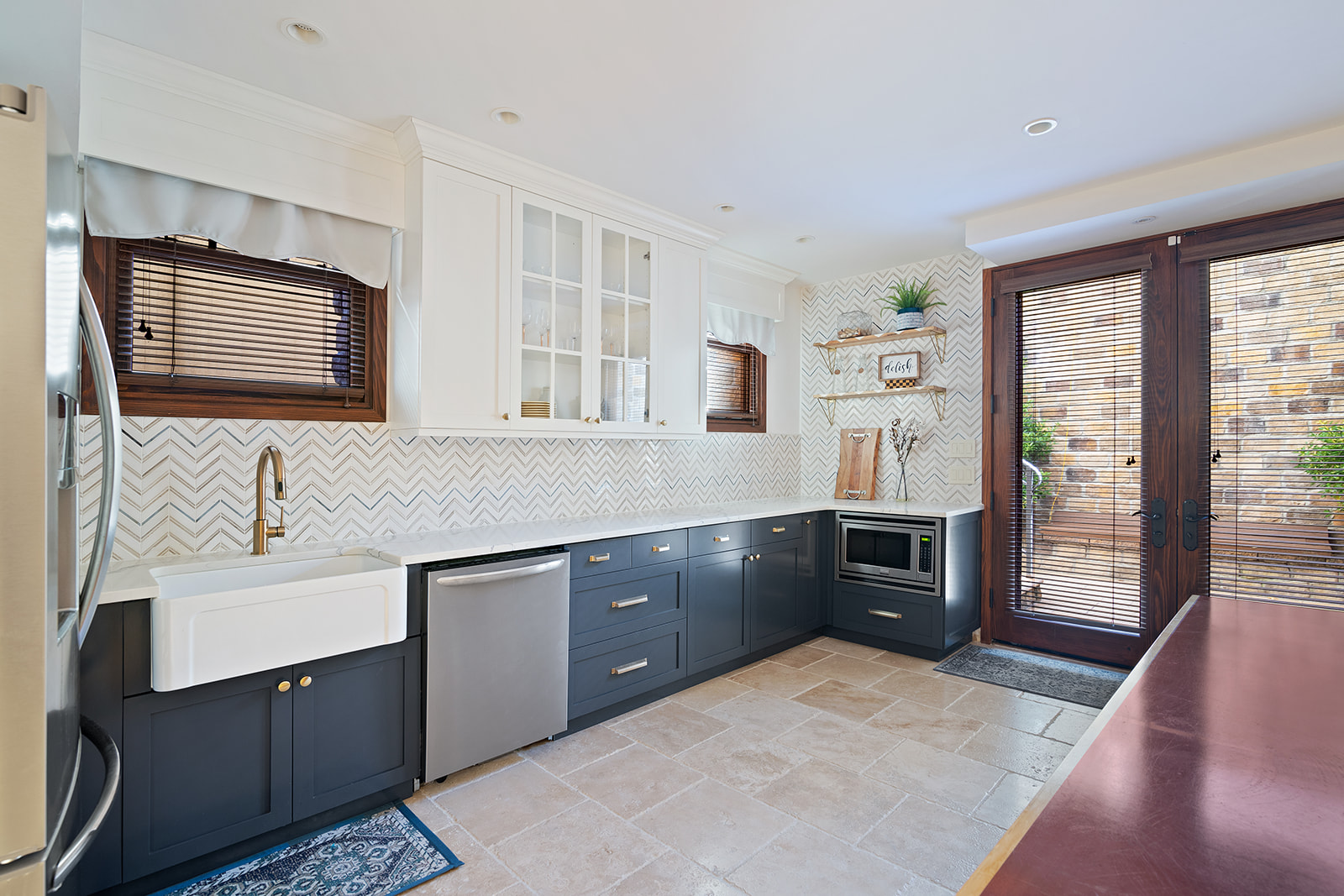 7921 Narrows Avenue Brooklyn, NY 11209 - Photo 33 of 42 a spacious bathroom with a sink double vanity granite tub and shower