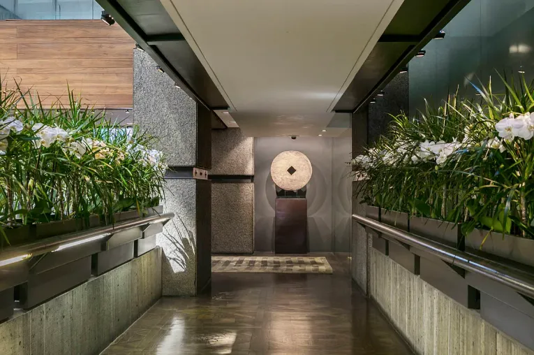 a view of an entryway