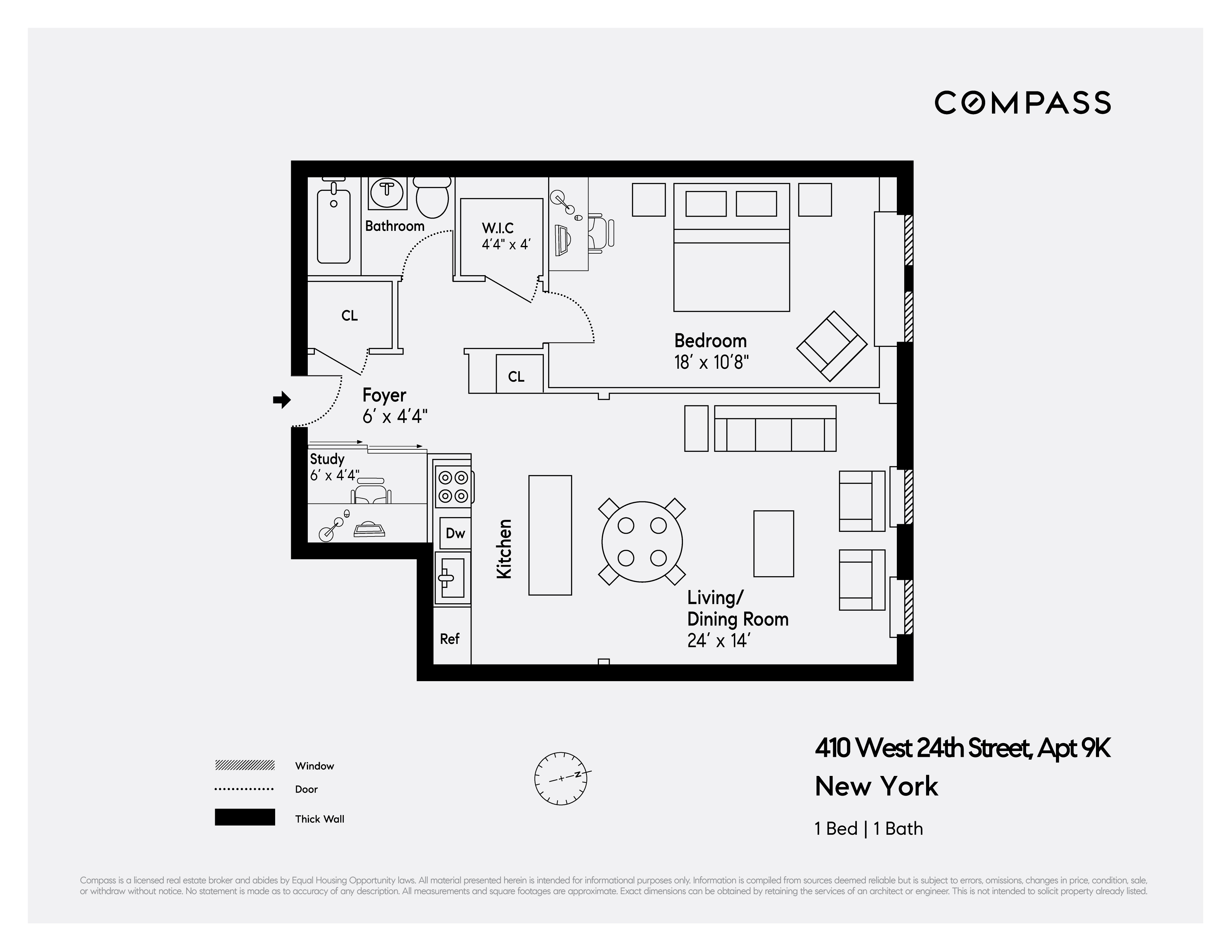 410 West 24th Street, Unit 9K Manhattan, NY 10011 - Photo 9 of 10 unknown