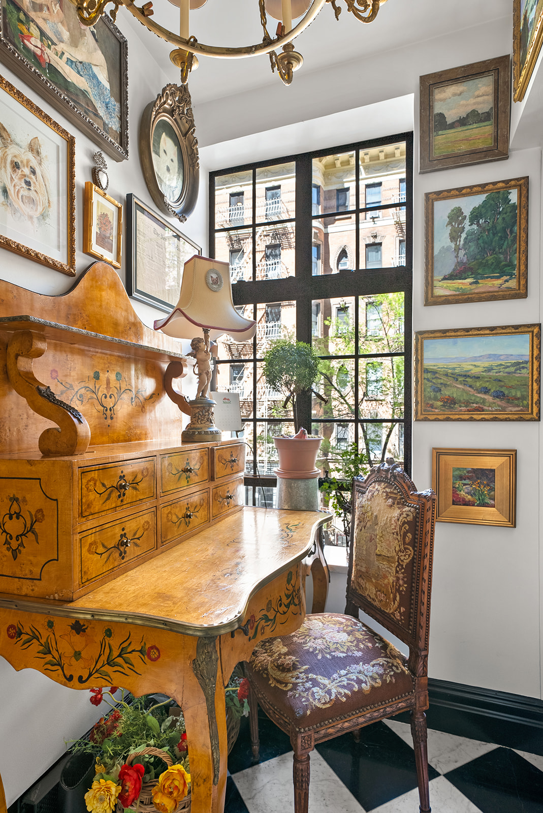 230 East 50th Street, Unit 3B Manhattan, NY 10022 - Photo 5 of 21 a view of a dining room with furniture a rug and wooden floor