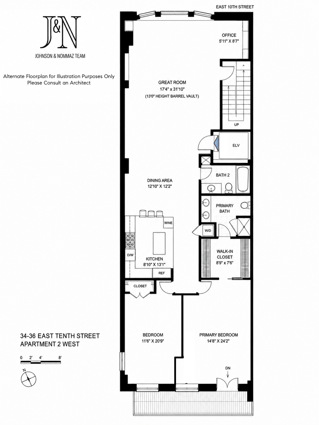 34-36 East 10th Street, Unit 2W Manhattan, NY 10003 - Photo 12 of 13 Gallery Image 12