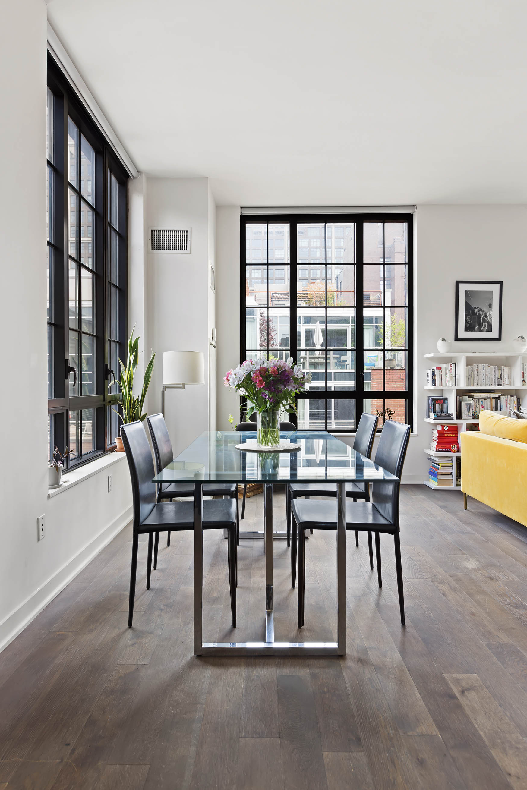 205 Water Street, Unit PHC Brooklyn, NY 11201 - Photo 5 of 14 a dining room with furniture and window