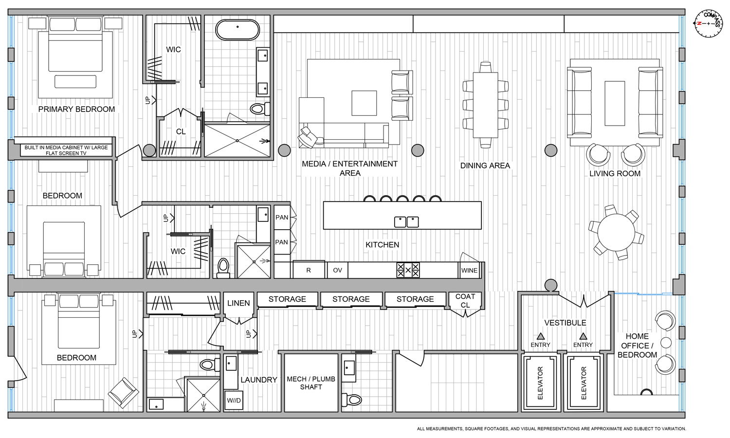 15 West 24th Street Manhattan, NY 10010 - Photo 12 of 14 a black and white photo of a picture