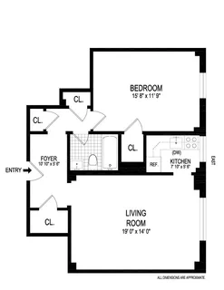 $7,295 | 56 7th Avenue, Unit 17J | West Village