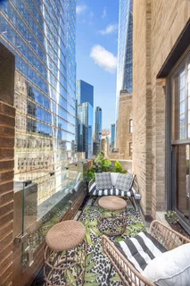 a room with lots of counter top space and windows