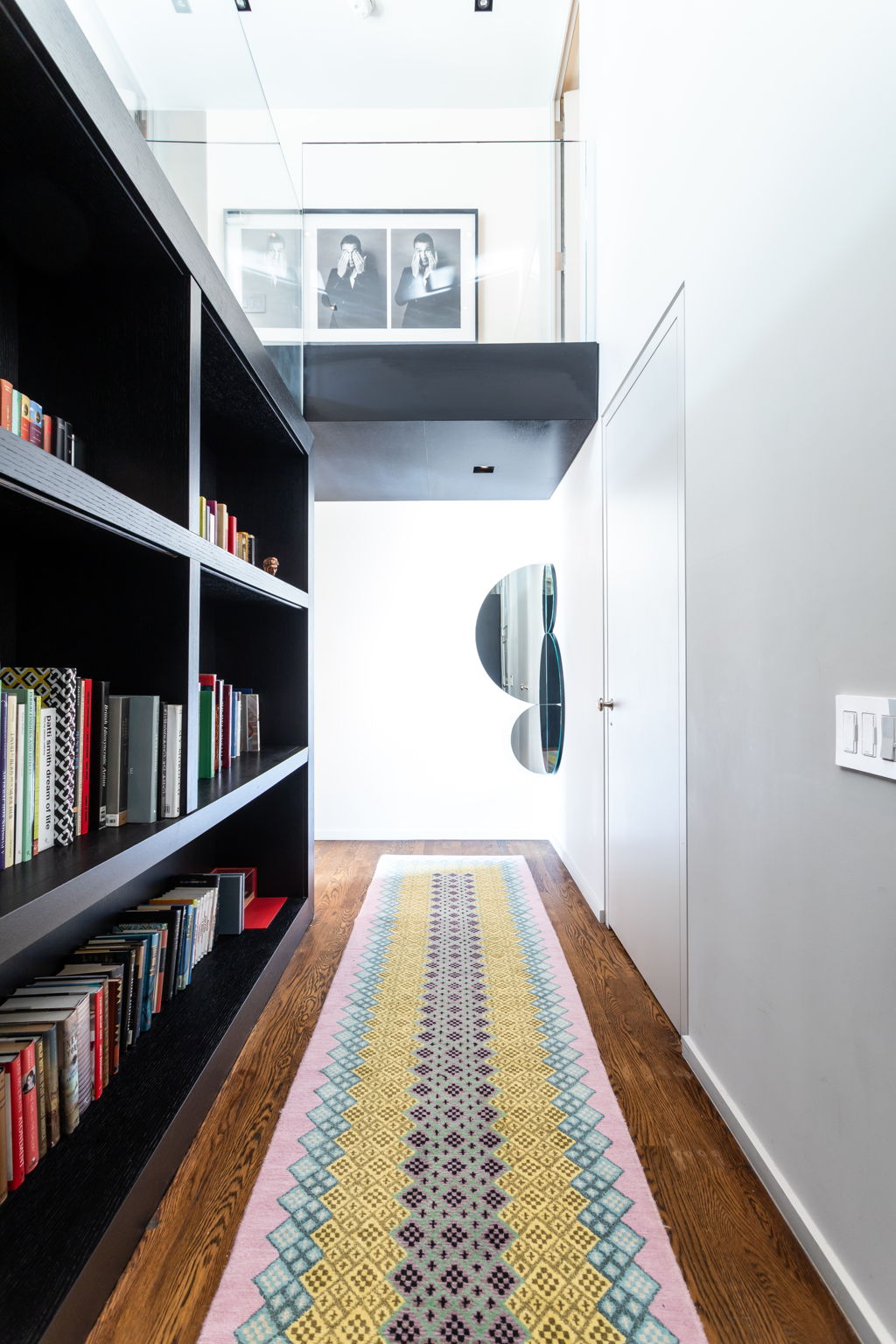 240 Centre Street, Unit 3H Manhattan, NY 10013 - Photo 11 of 20 a view of a hallway with wooden floor