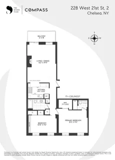 $1,800,000 | 228 West 21st Street, Unit 2 | Chelsea