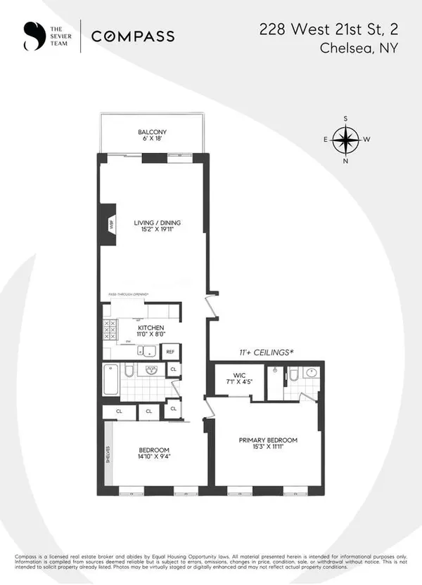$1,800,000 | 228 West 21st Street, Unit 2 | Chelsea