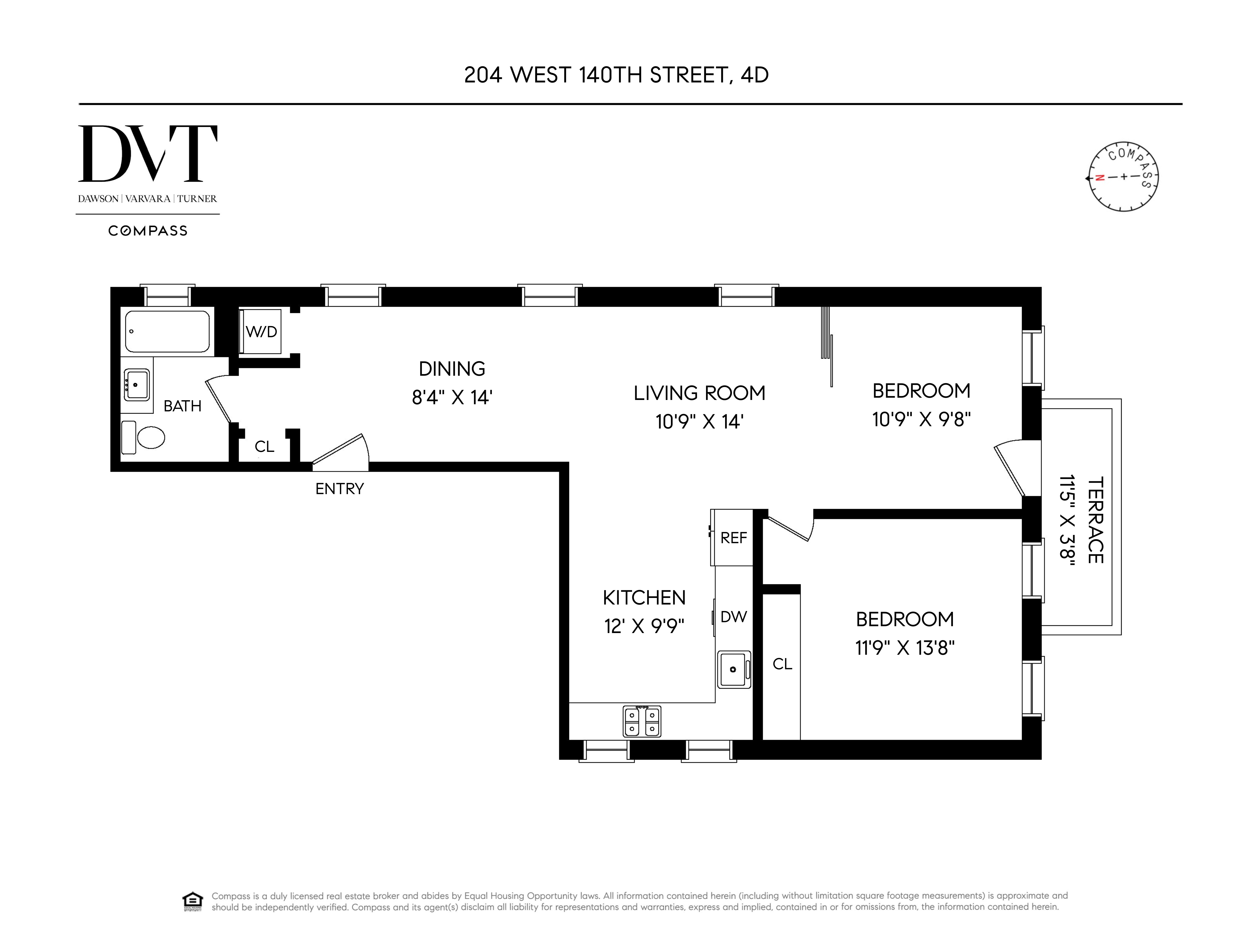 204 West 140th Street, Unit 4D Manhattan, NY 10030 - Photo 7 of 7 a picture of a rug