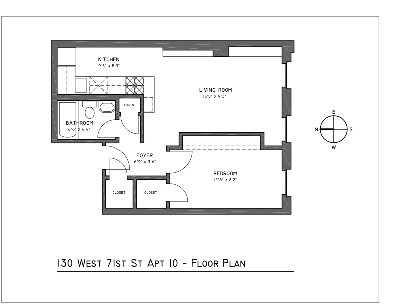 130 West 71st Street, Unit 10 Manhattan, NY 10023 - Photo 7 of 7 Gallery Image 7