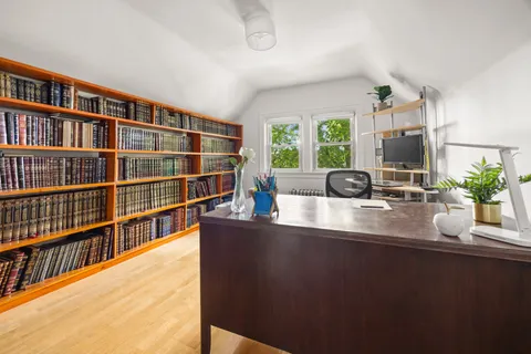 a view of a living room and window