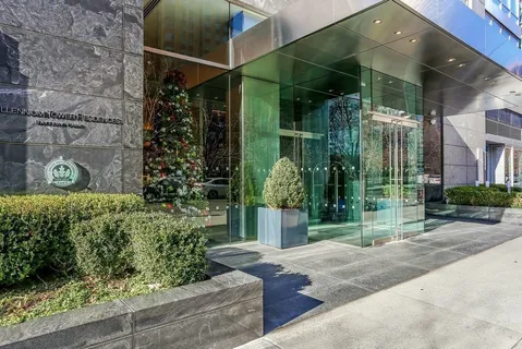 a view of a door of a house