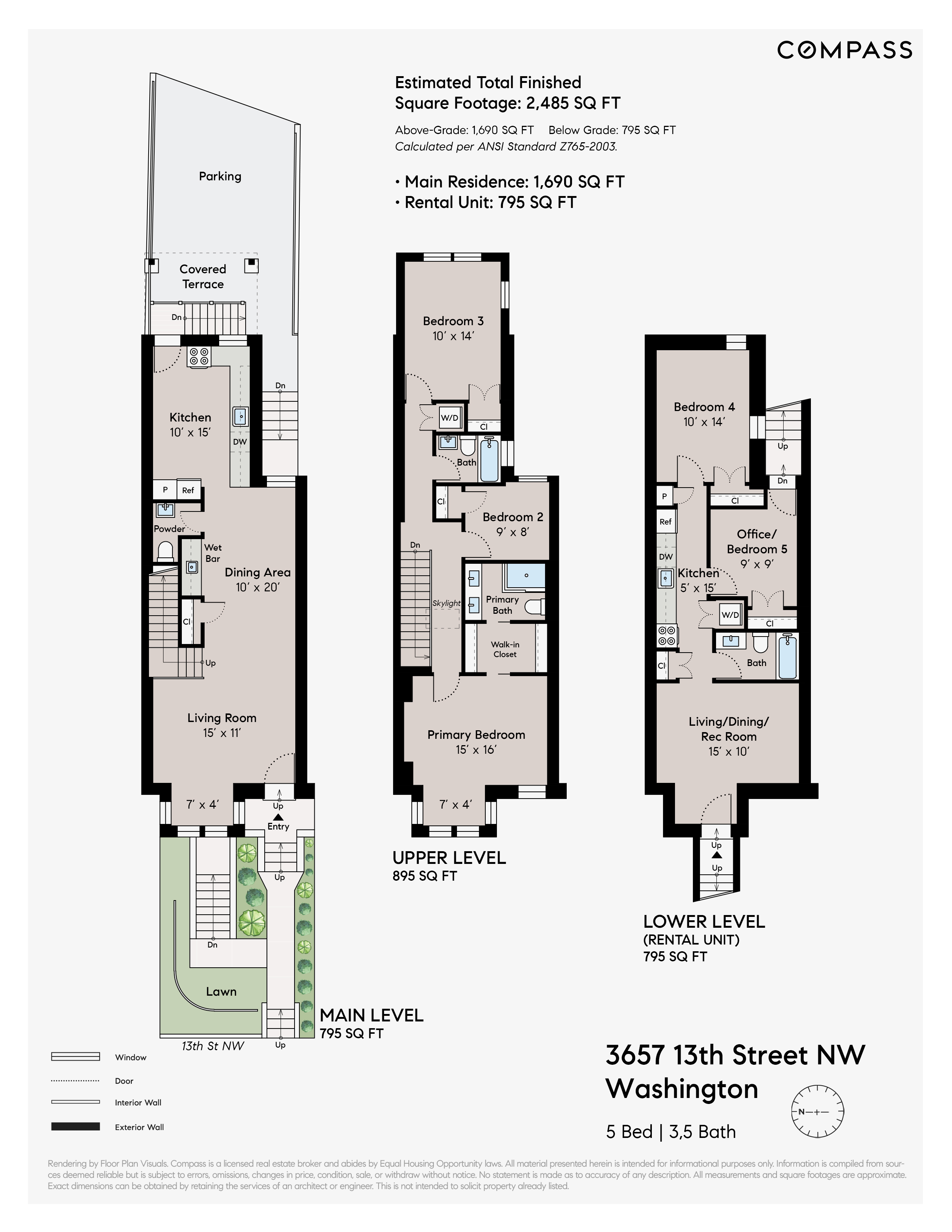 3657 13th Street Northwest Washington, DC 20010 - Photo 35 of 35