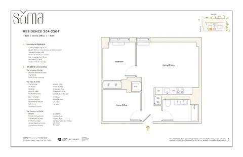 $6,510 | 25 Water Street, Unit 1704 | Financial District