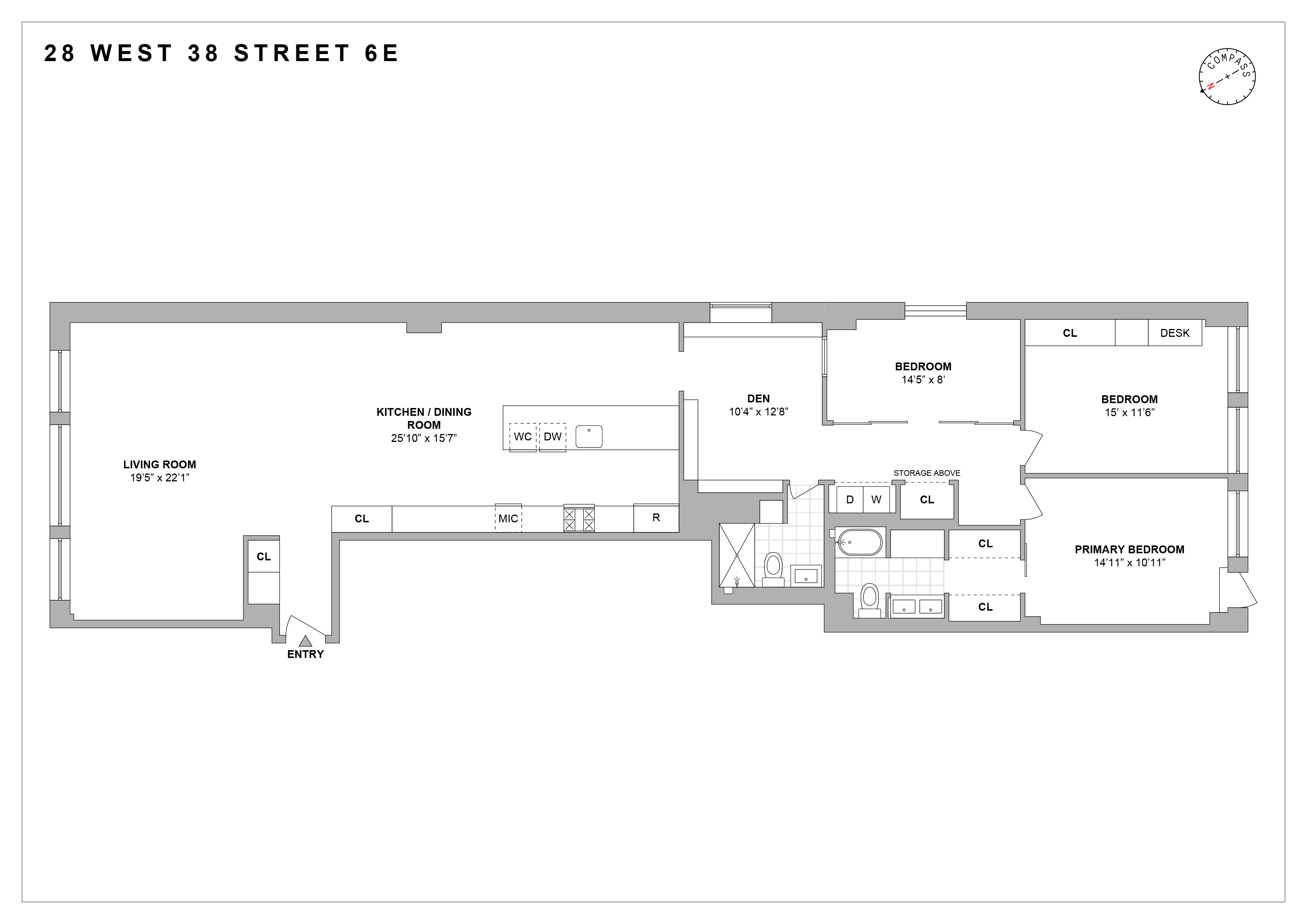 28 West 38th Street, Unit 6E Manhattan, NY 10018 - Photo 15 of 15