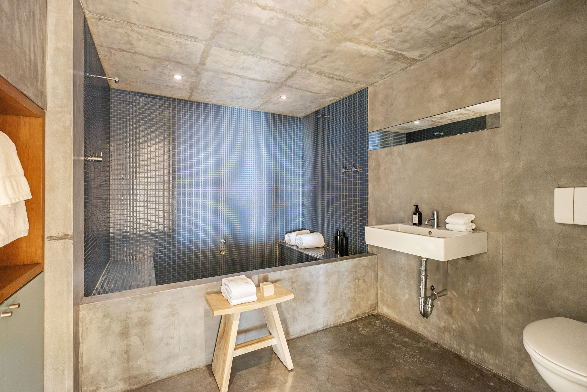 377 West 11th Street, Unit 1D Manhattan, NY 10014 - Photo 18 of 22 a bathroom with a sink and a mirror