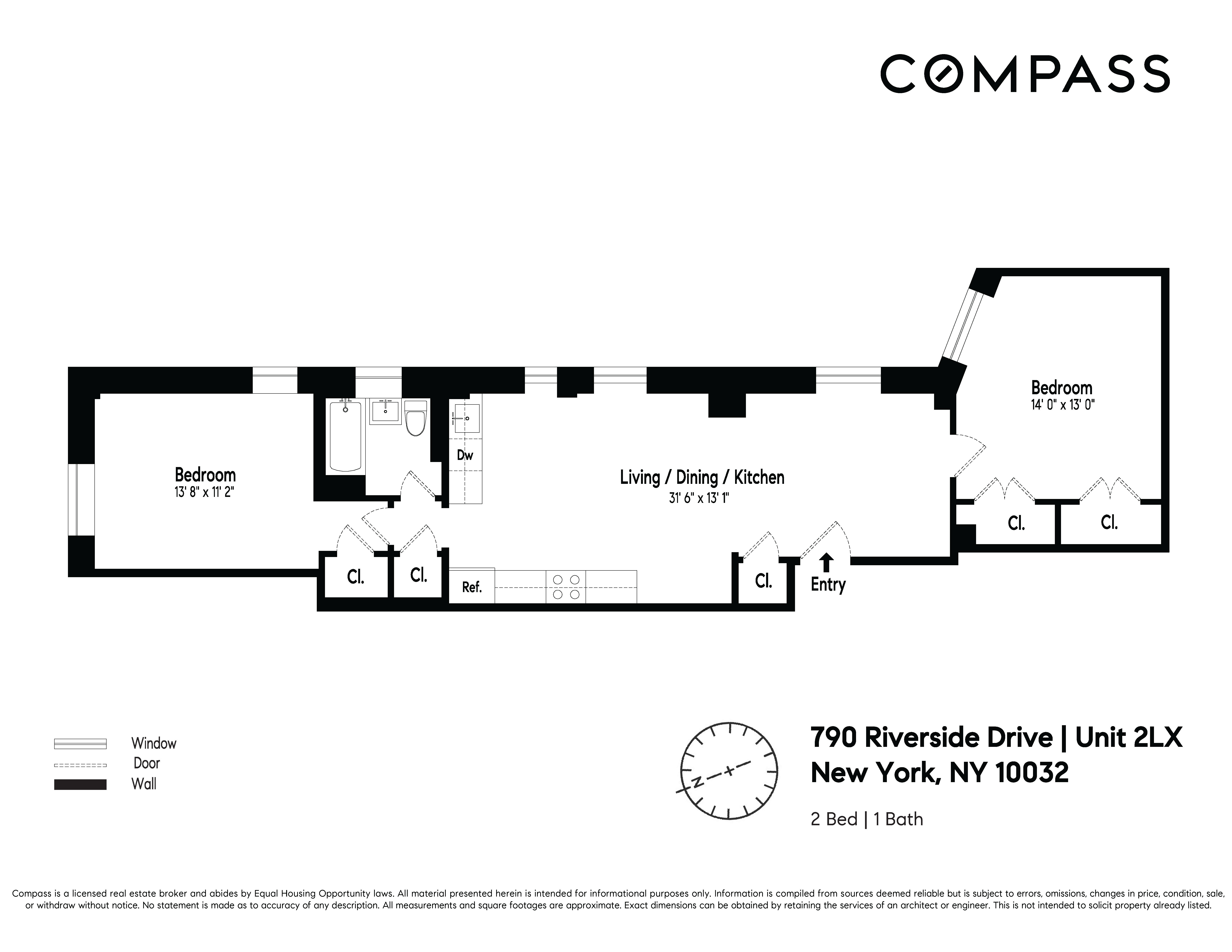 790 Riverside Drive, Unit 2LX Manhattan, NY 10032 - Photo 10 of 10 a picture of a park with furniture