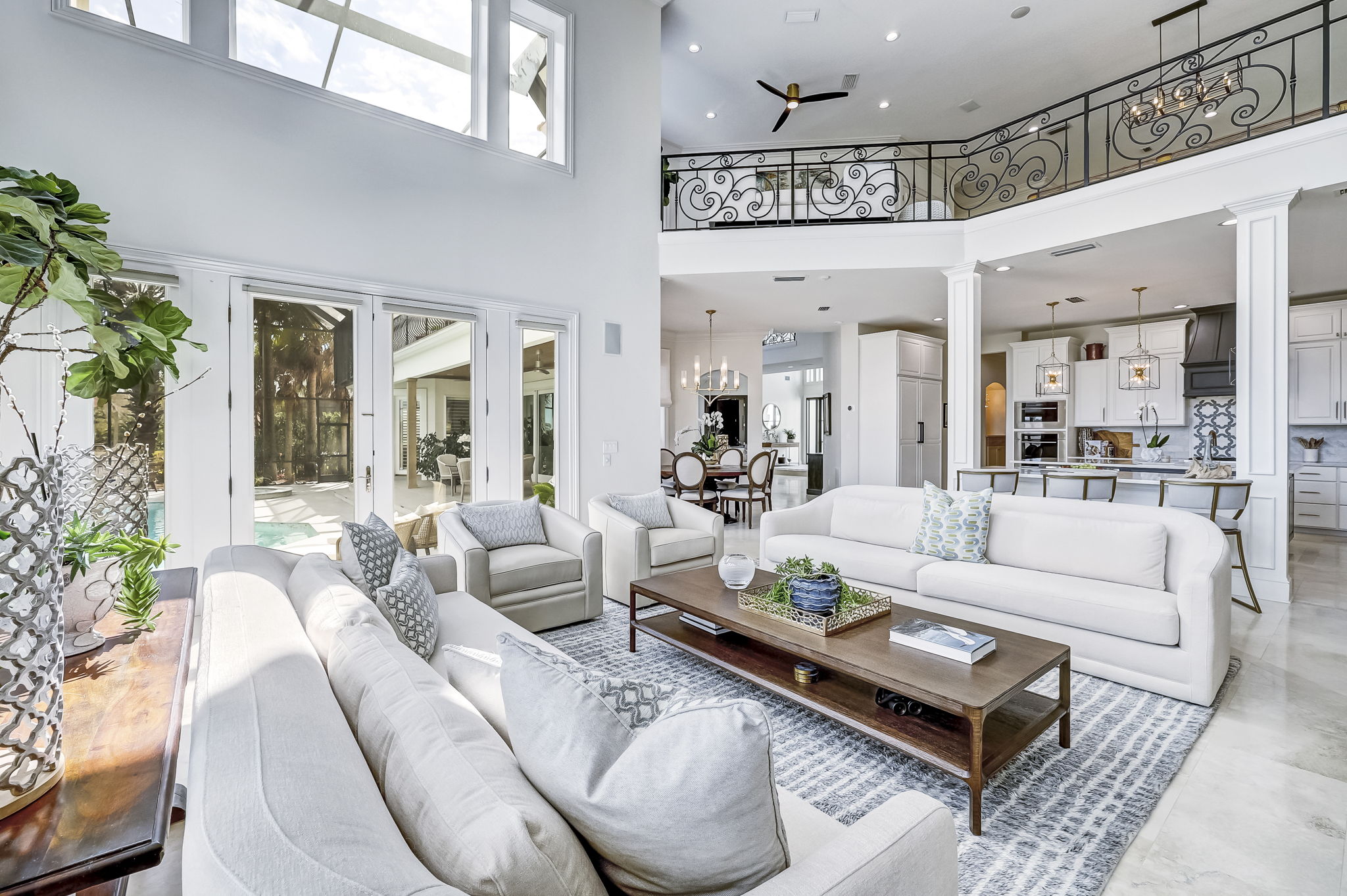 24624 Harbour View Drive Ponte Vedra Beach, FL 32082 - Photo 40 of 186 a living room with furniture and a large window