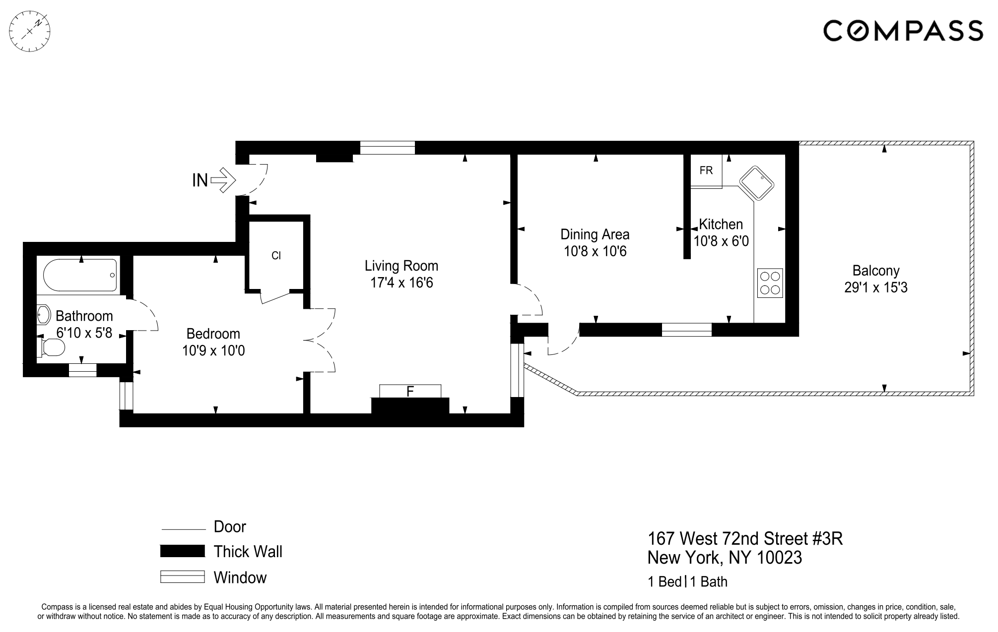 167 West 72nd Street Manhattan, NY 10023 - Photo 21 of 25 a picture of a black and white photo