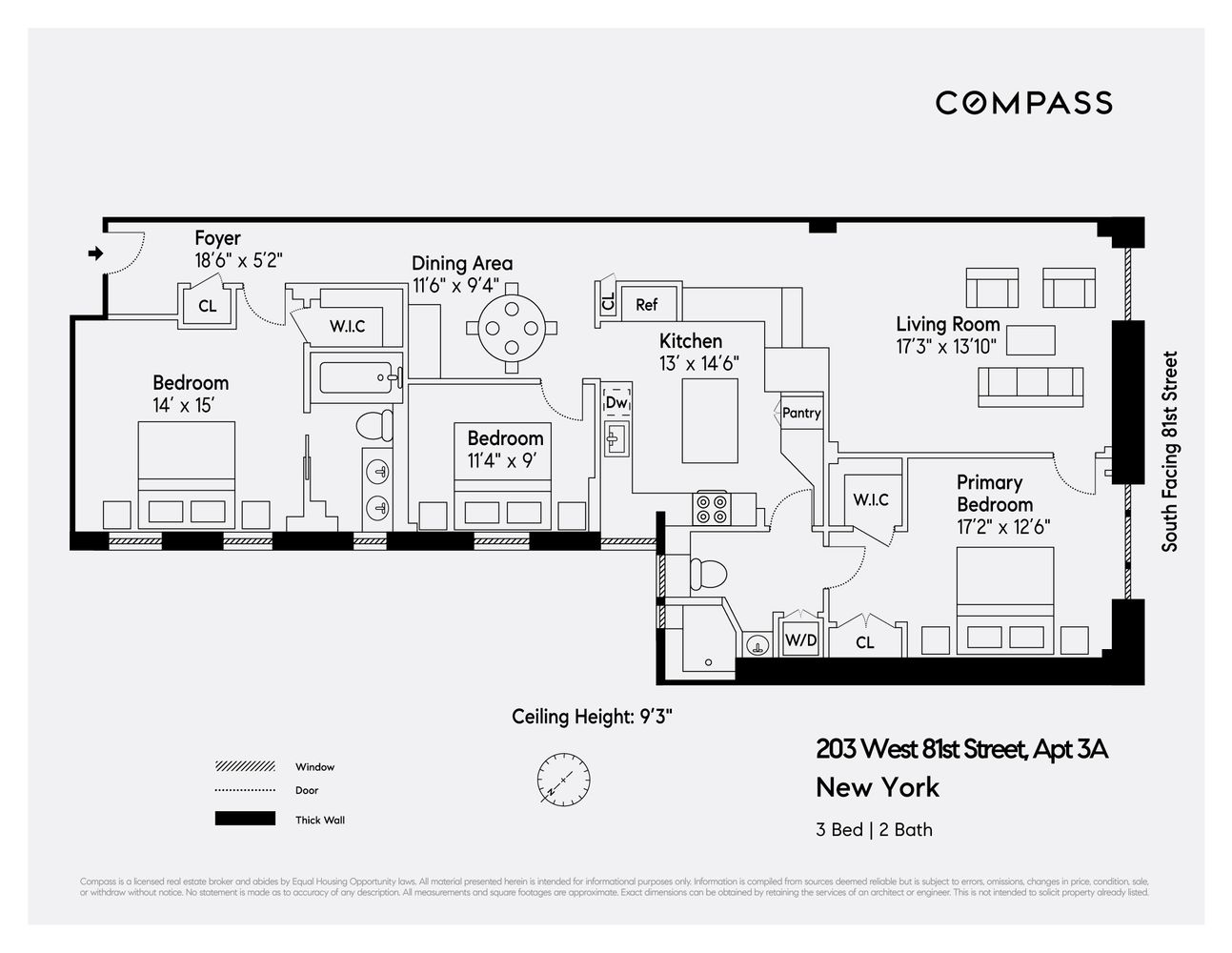 203 West 81st Street, Unit 3A Manhattan, NY 10024 - Photo 12 of 12 a picture of a refrigerator