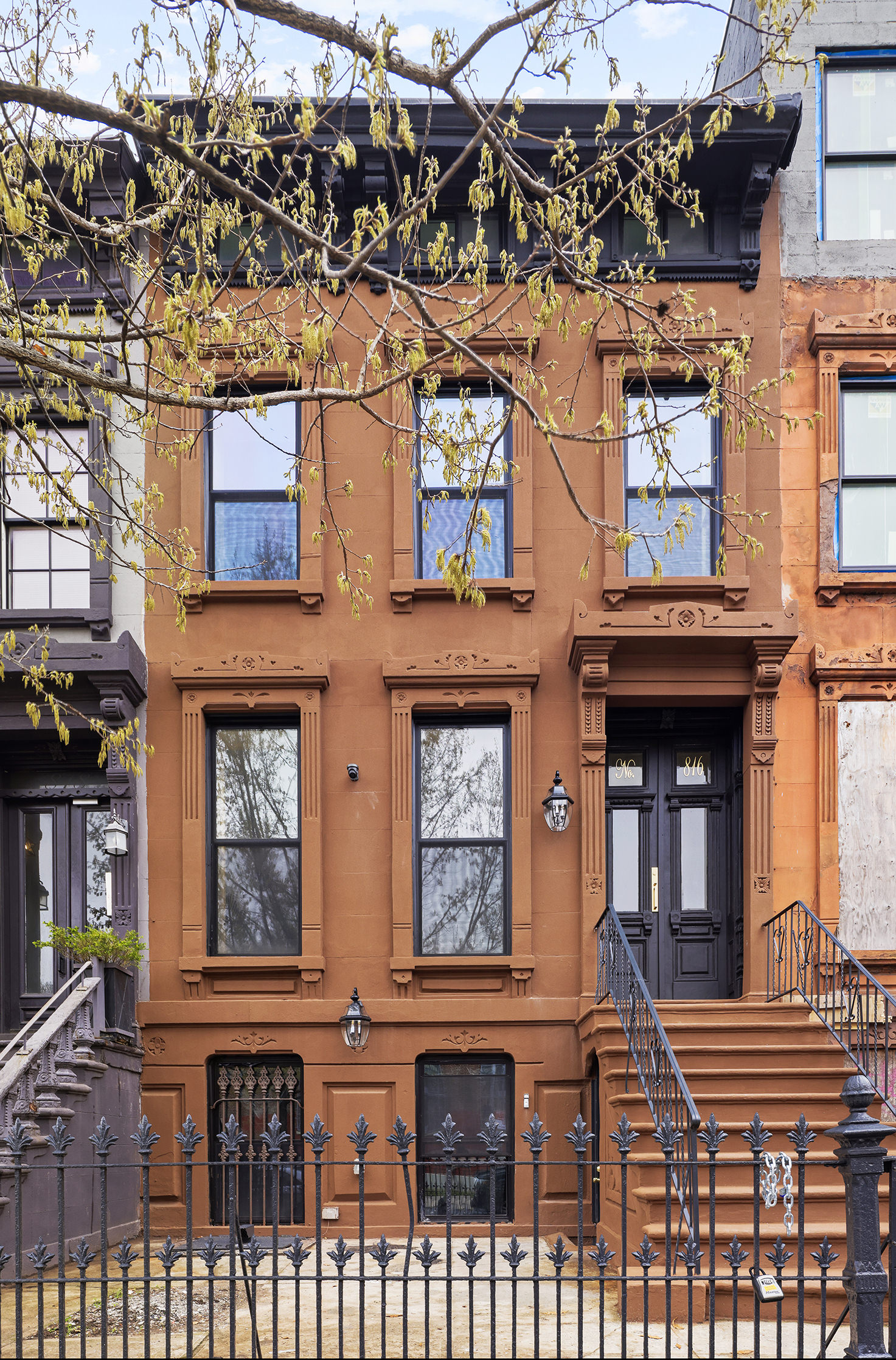 816 Lafayette Avenue, Unit MF Brooklyn, NY 11221 - Photo 20 of 22 a front view of a building with glass windows