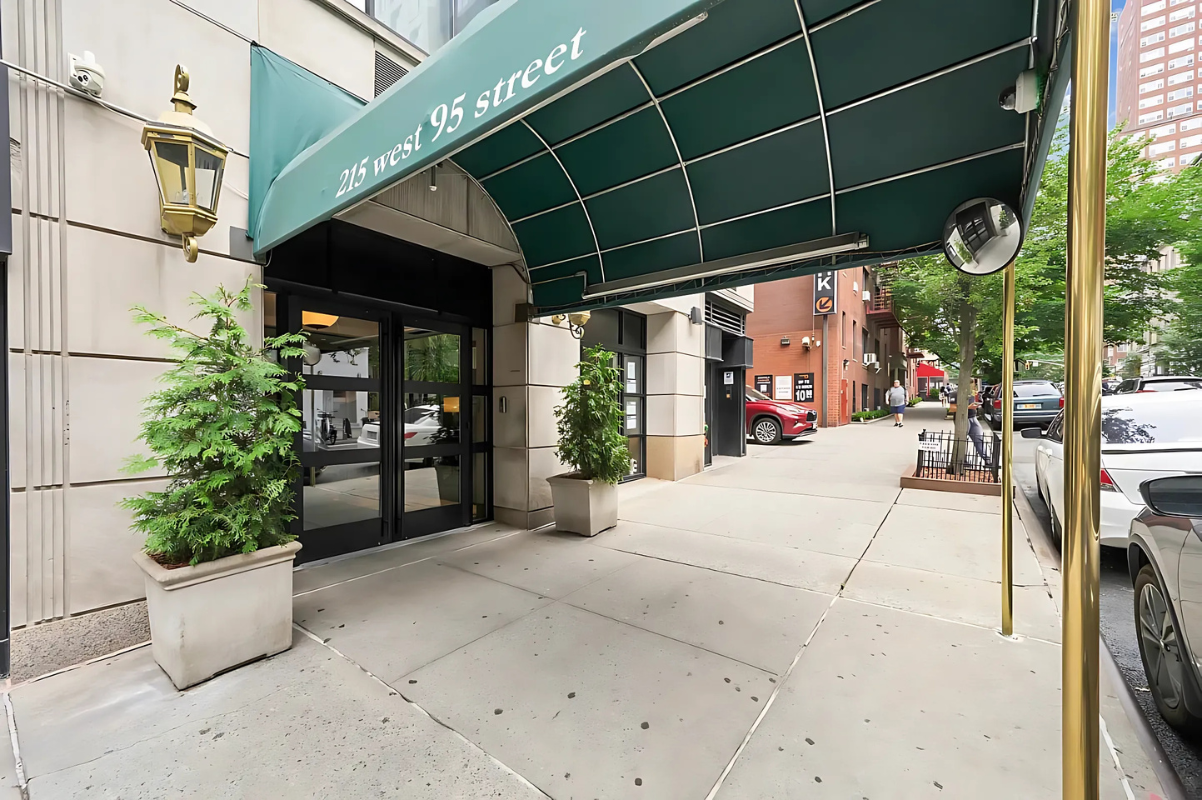 215 West 95th Street, Unit 9J Manhattan, NY 10025 - Photo 8 of 11 a view of a porch with potted plants