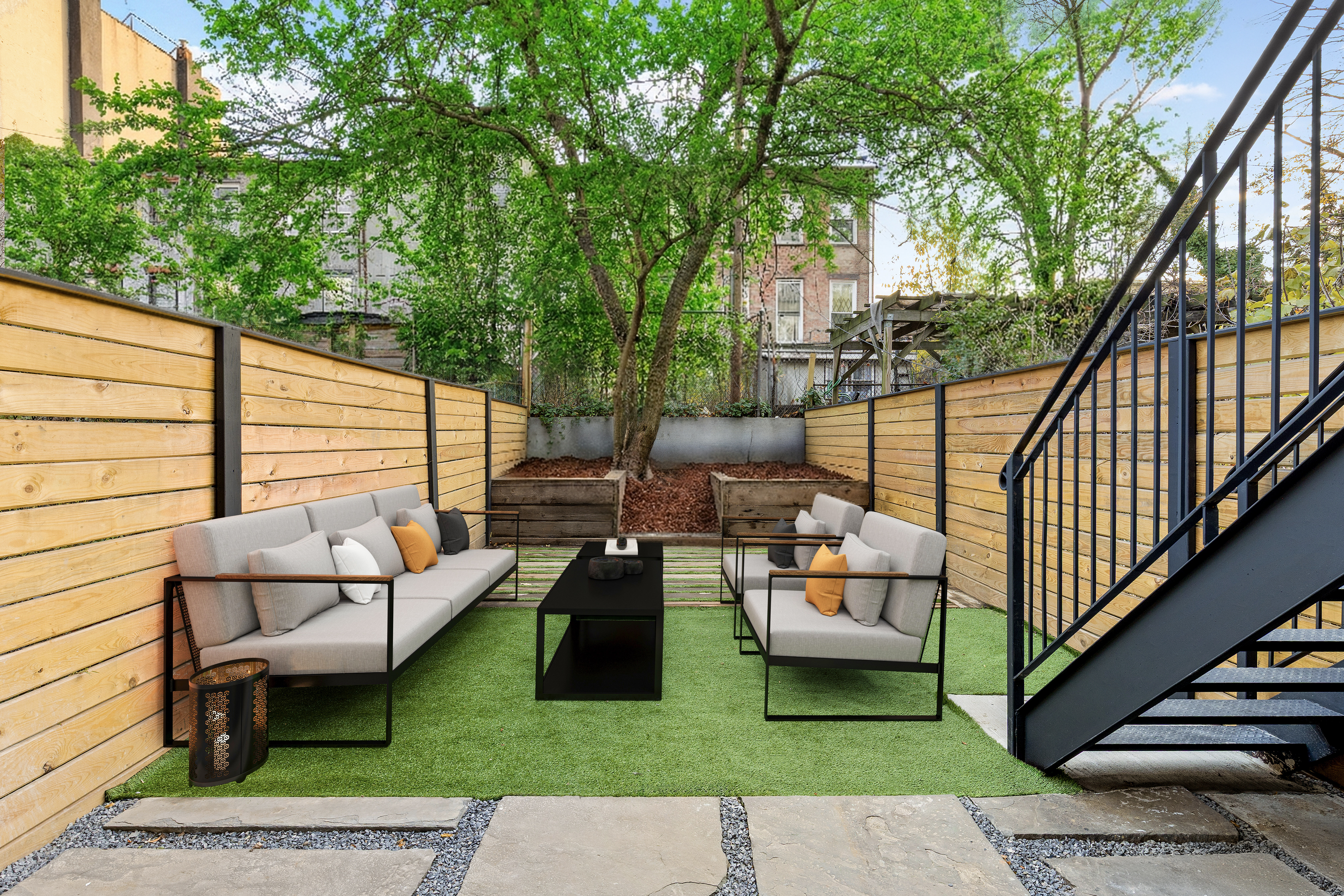 1220 Dean Street Brooklyn, NY 11216 - Photo 17 of 19 a outdoor view with a sitting space