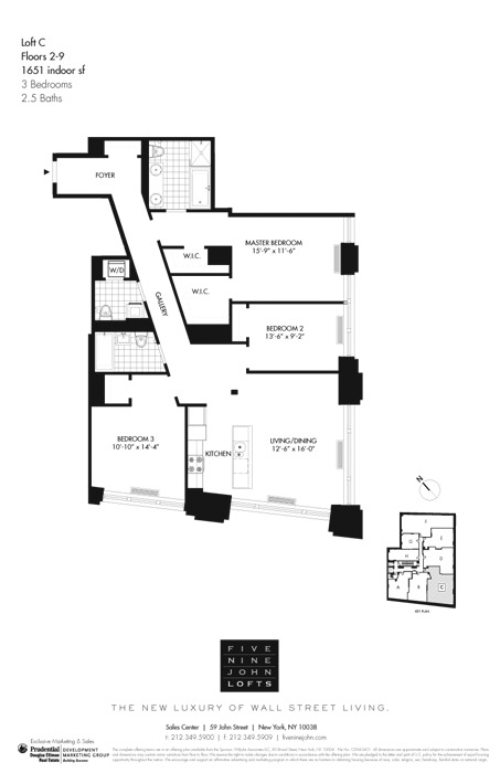 59 John Street, Unit 2C Manhattan, NY 10038 - Photo 10 of 10