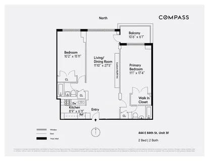$1,050,000 | 444 East 84th Street, Unit 3F | Upper East Side