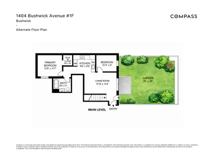 $1,185,000 | 1404 Bushwick Avenue, Unit 1F | Bushwick