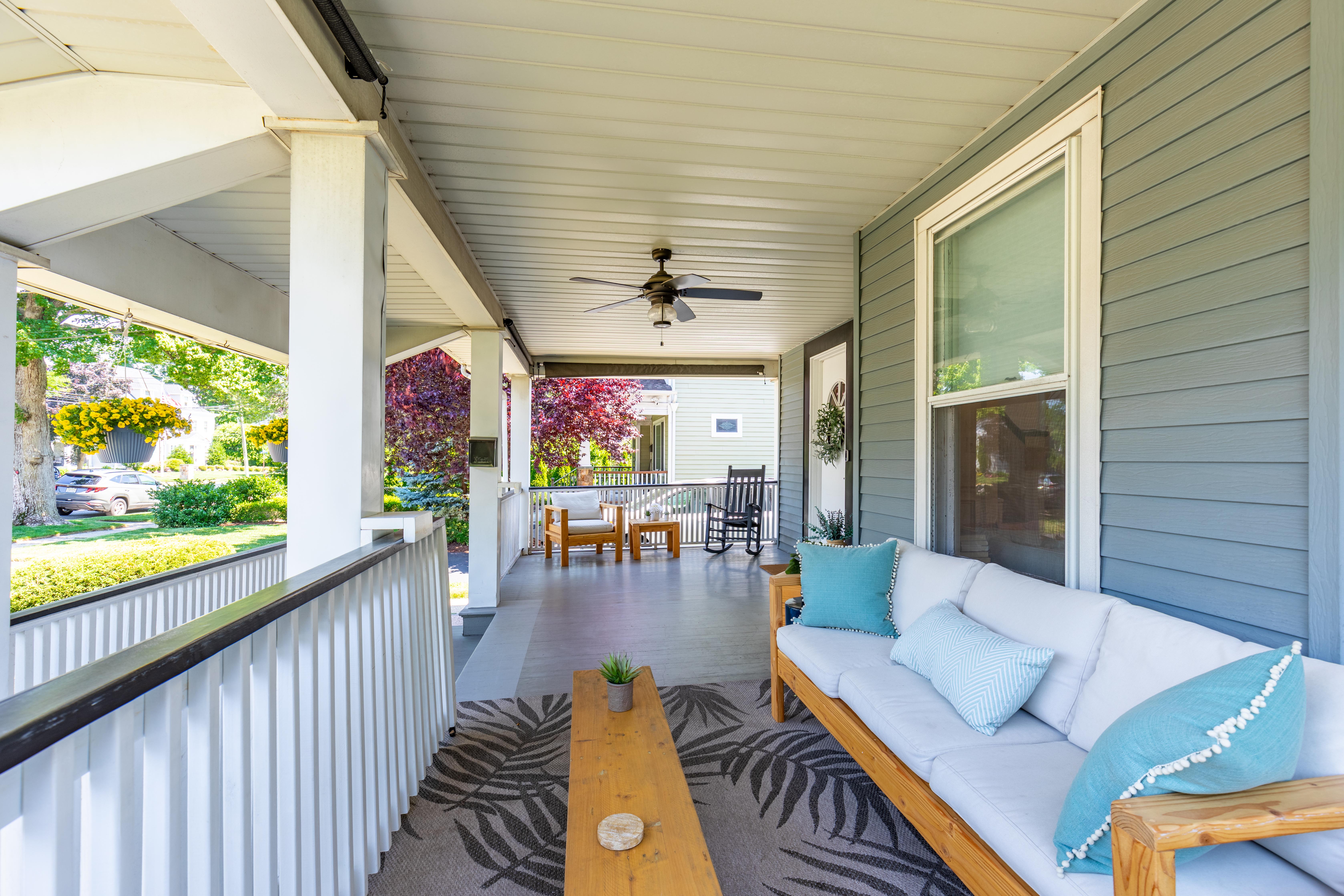 163 Ridge Road Rutherford, NJ 07070 - Photo 6 of 59 a living room with furniture and a large window