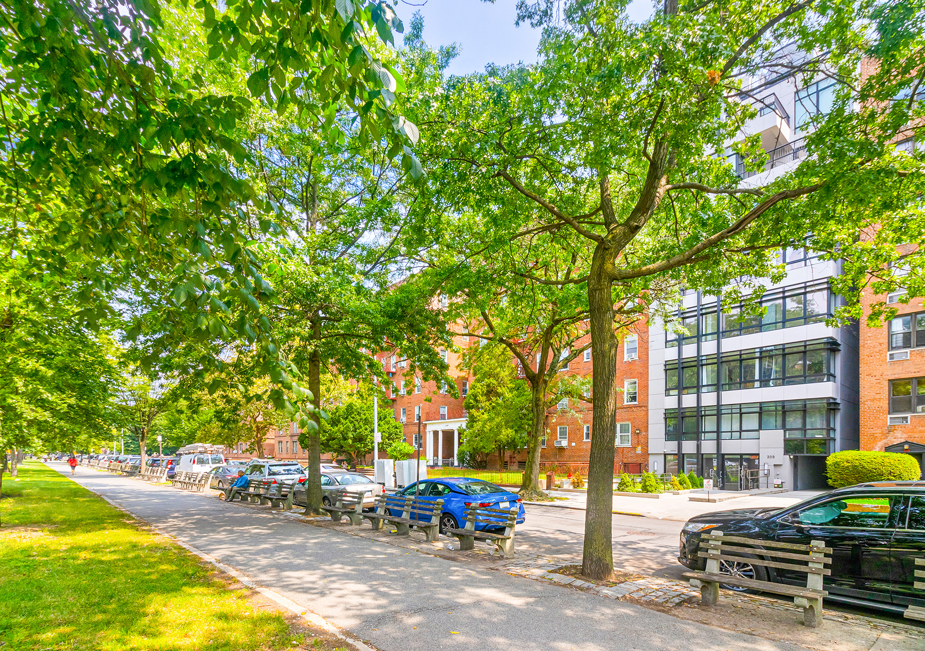 309 Ocean Parkway, Unit 4F Brooklyn, NY 11218 - Photo 12 of 14 an outdoor space with seating area and entertaining space