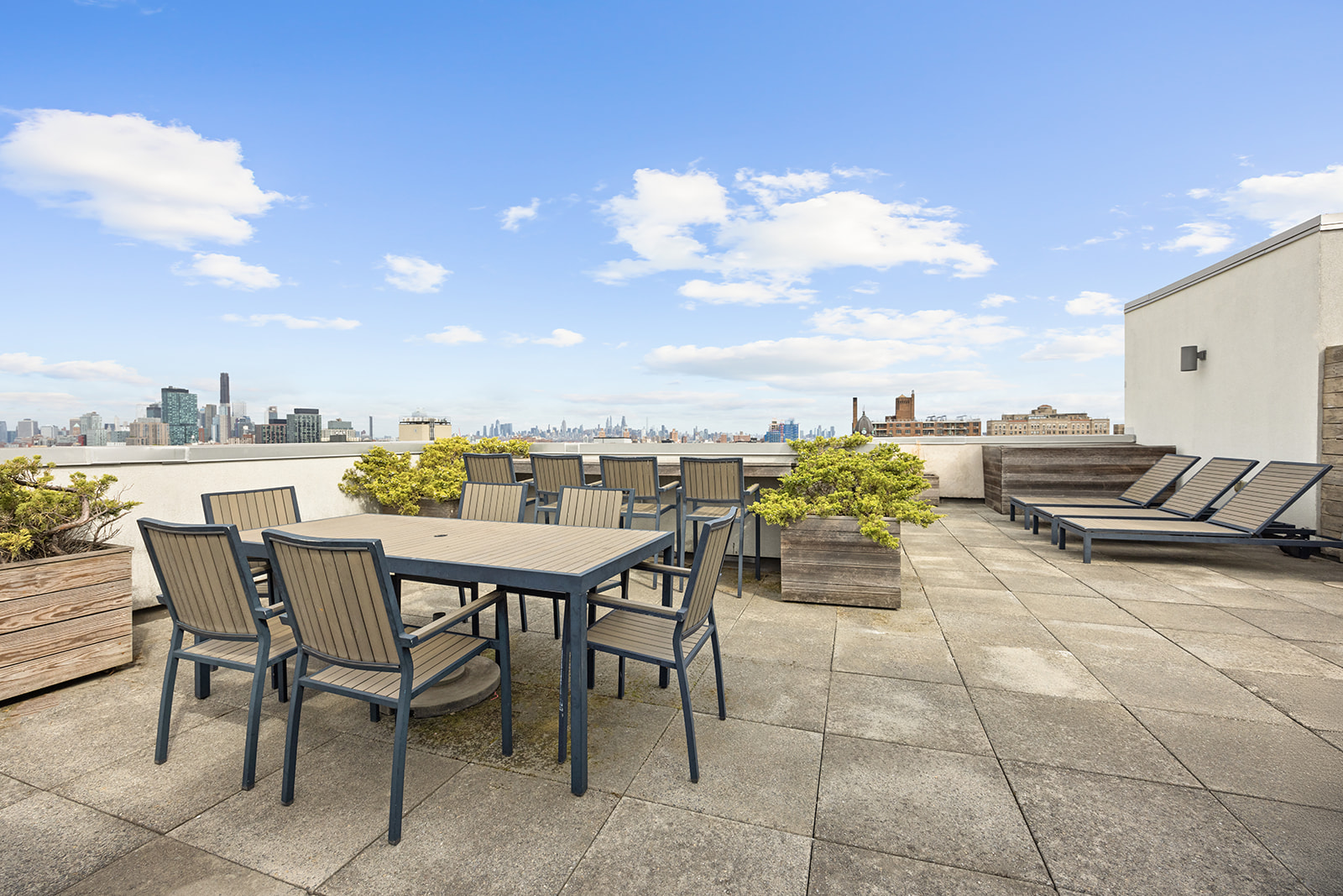 823 Classon Avenue, Unit 4B Brooklyn, NY 11238 - Photo 11 of 17 a dining table and chairs with the view of city