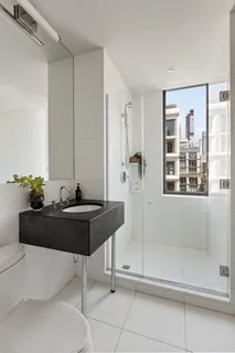 a room with furniture and window