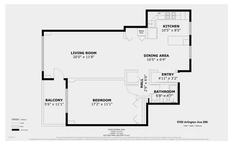 $395,000 | 5700 Arlington Avenue, Unit 20K | North Riverdale