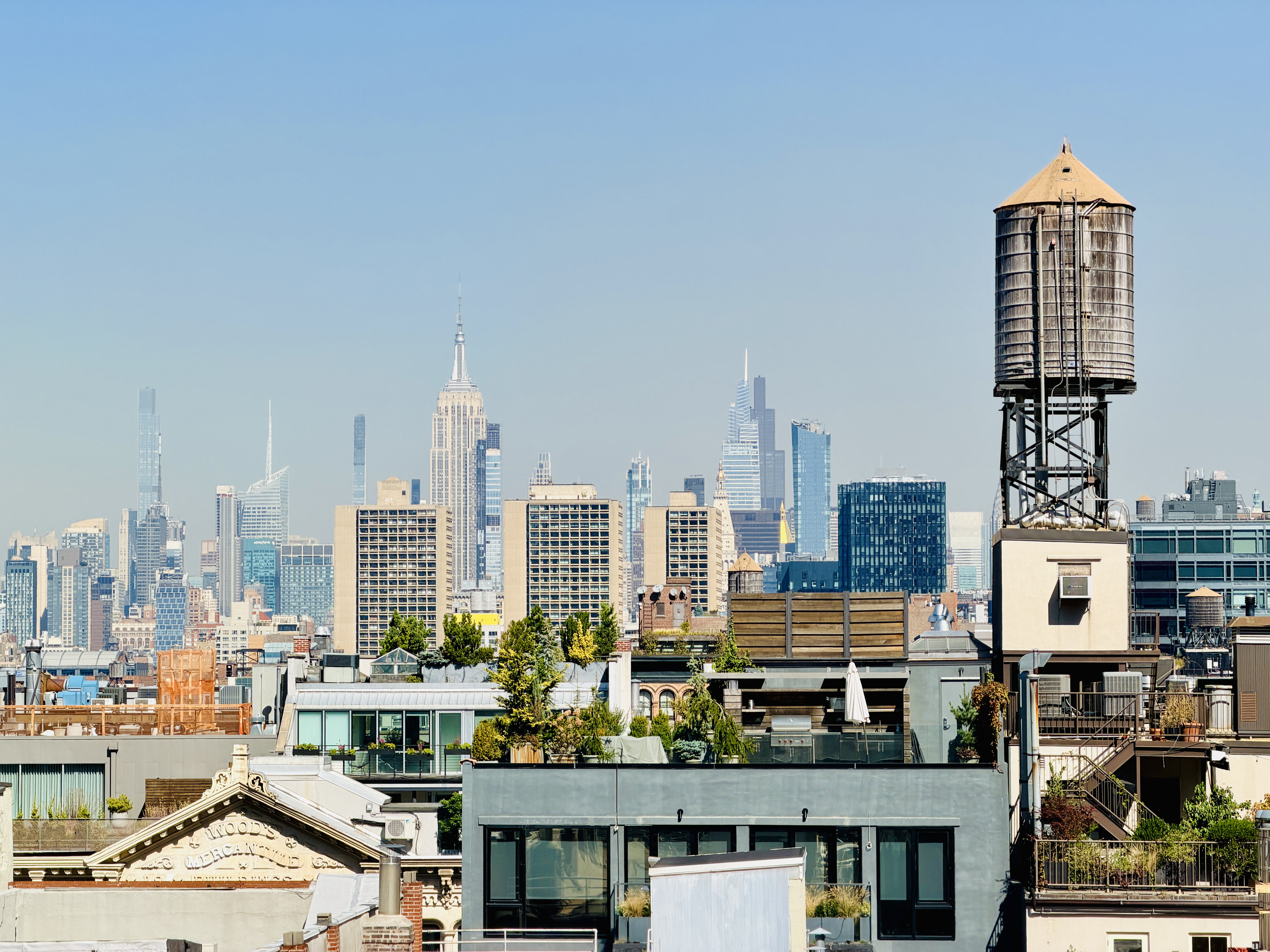 85 Leonard Street, Unit PH Manhattan, NY 10013 - Photo 5 of 27 a city view with tall buildings
