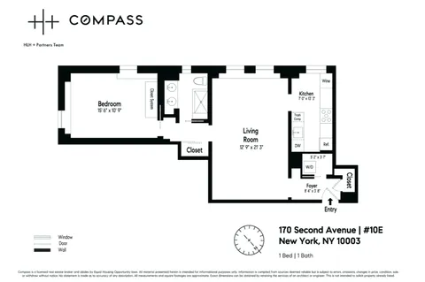 $1,250,000 | 170 2nd Avenue, Unit 10E | East Village