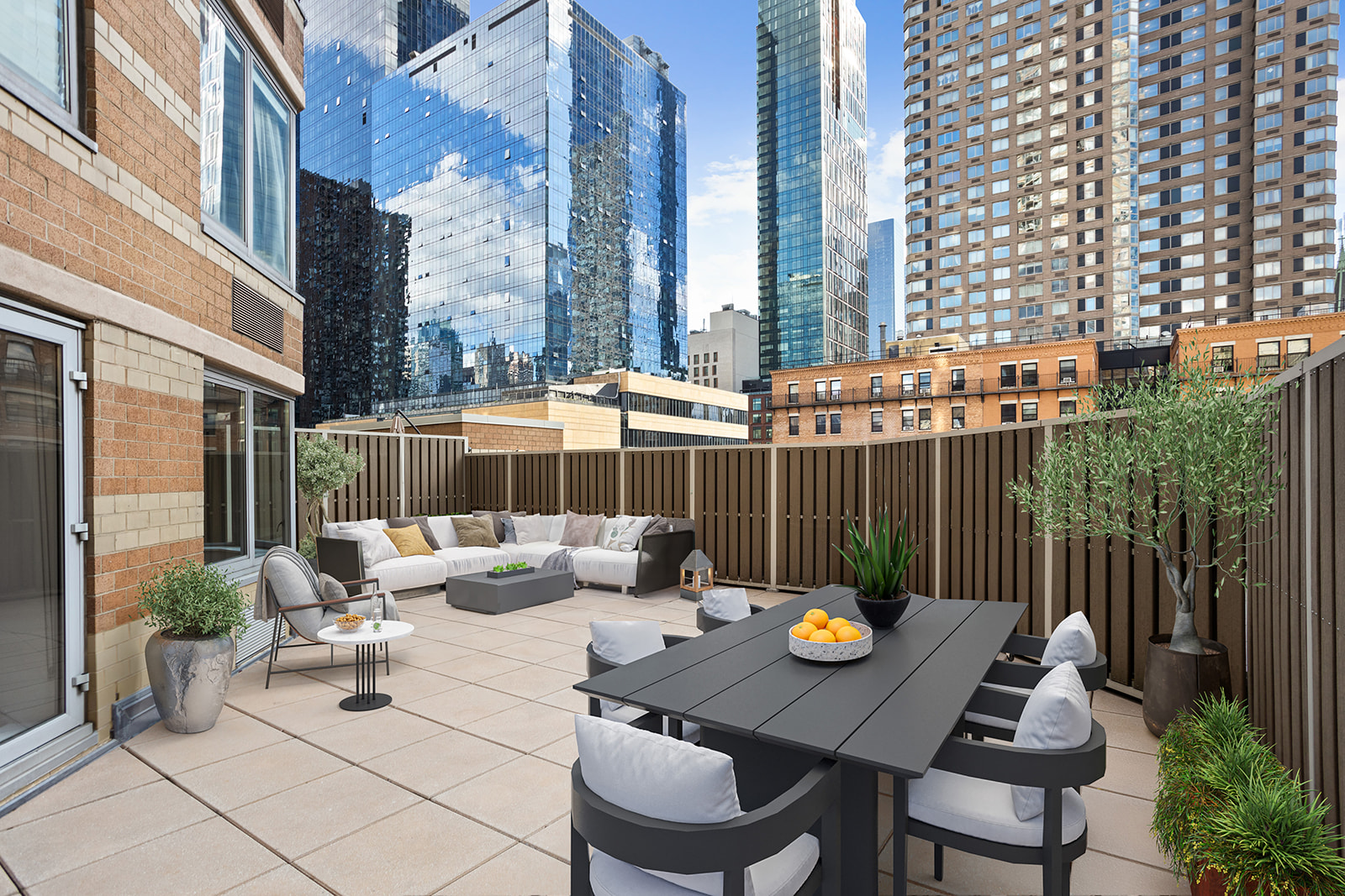 500 West 43rd Street, Unit 3B Manhattan, NY 10036 - Photo 1 of 19 a outdoor view with a sitting space