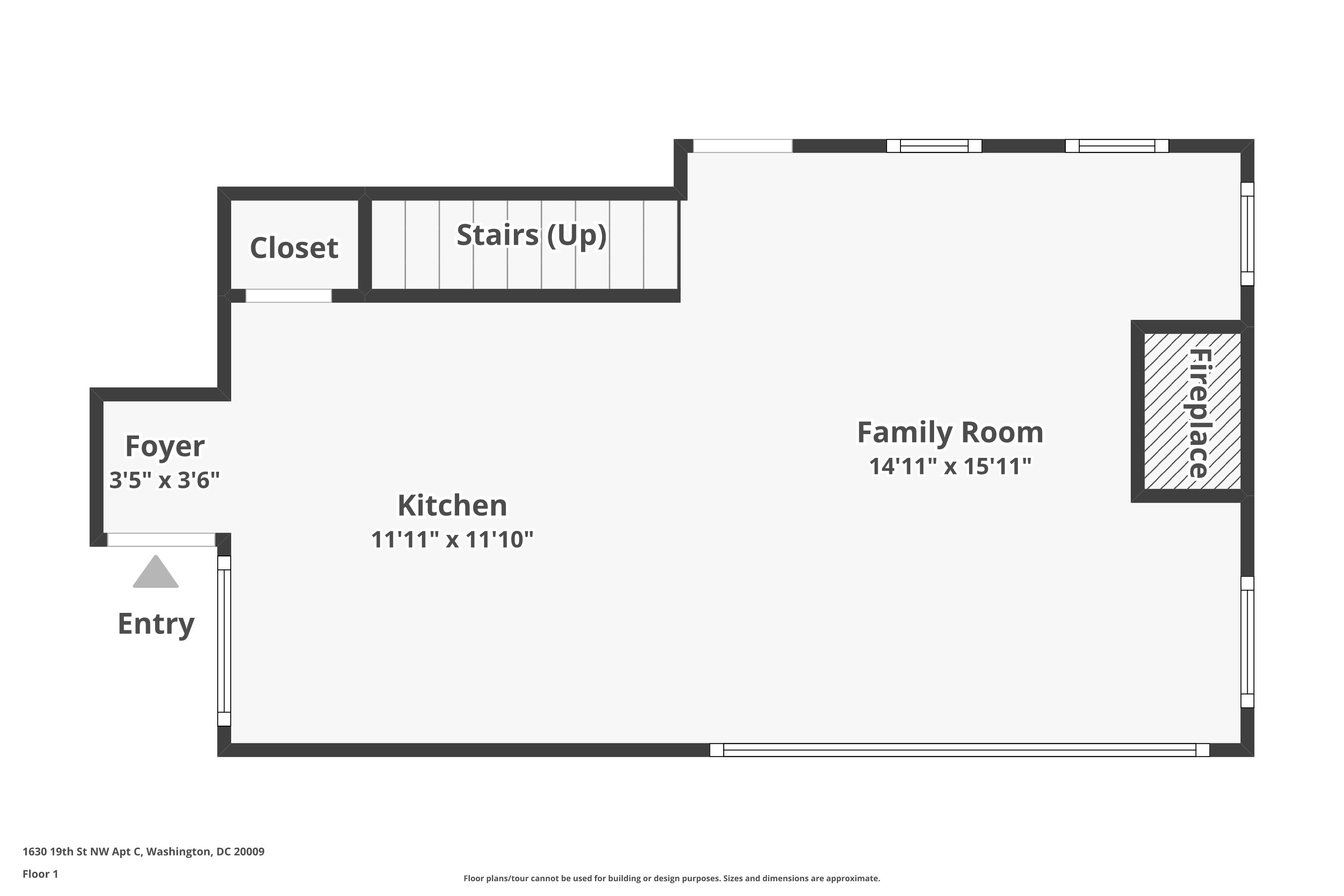 1630 19th Street Northwest, Unit C Washington, DC 20009 - Photo 42 of 45