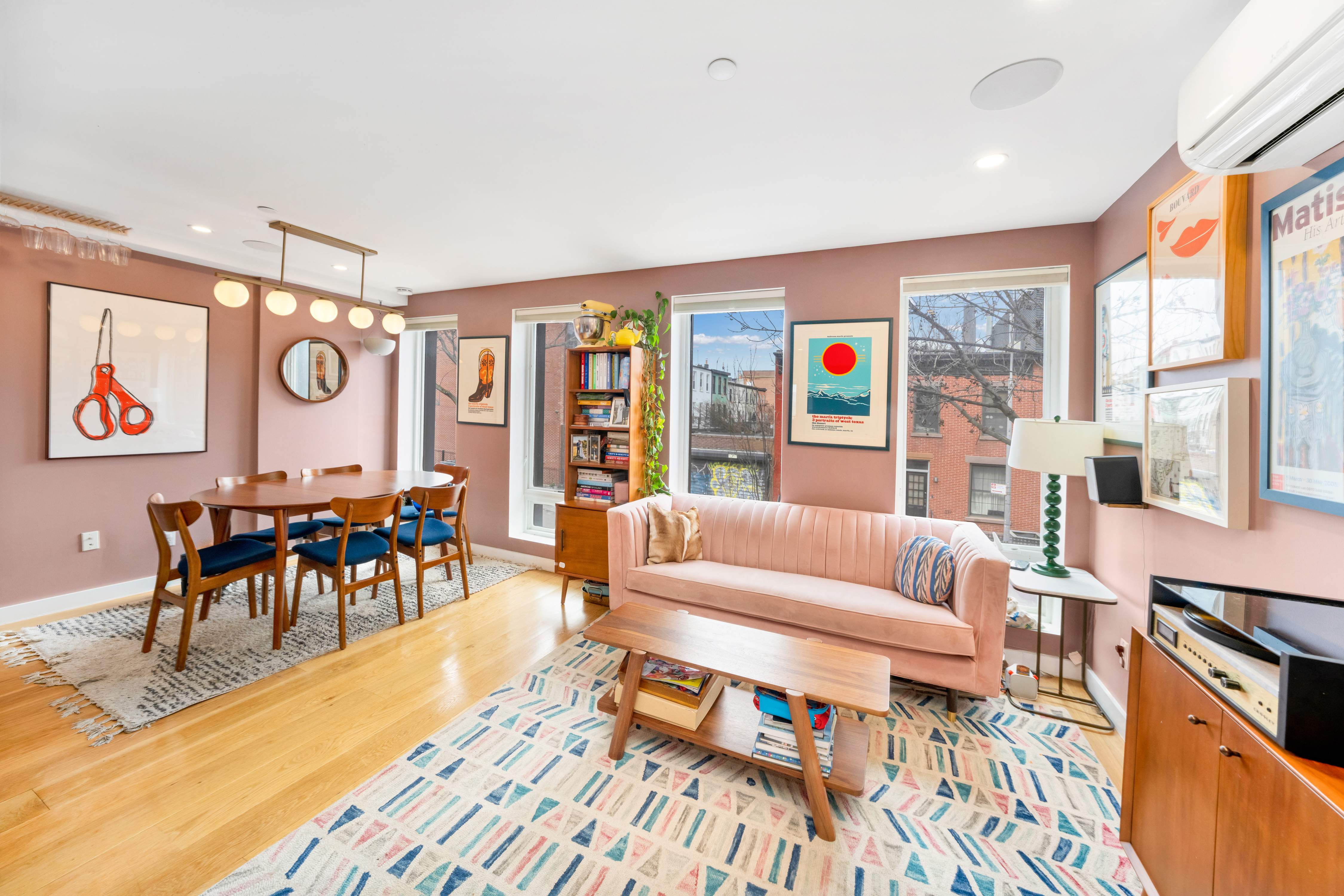 316 Carroll Street, Unit 2 Brooklyn, NY 11231 - Photo 1 of 12 a living room with furniture and a large window