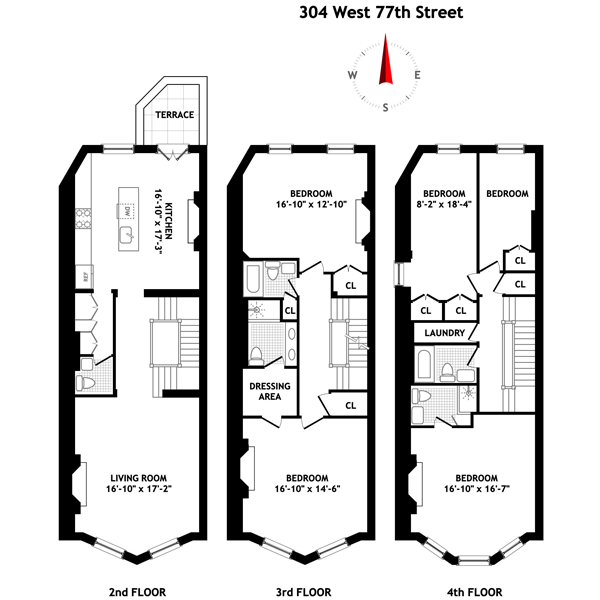 304 West 77th Street, Unit 2 Manhattan, NY 10024 - Photo 6 of 6 a picture of a book and a book