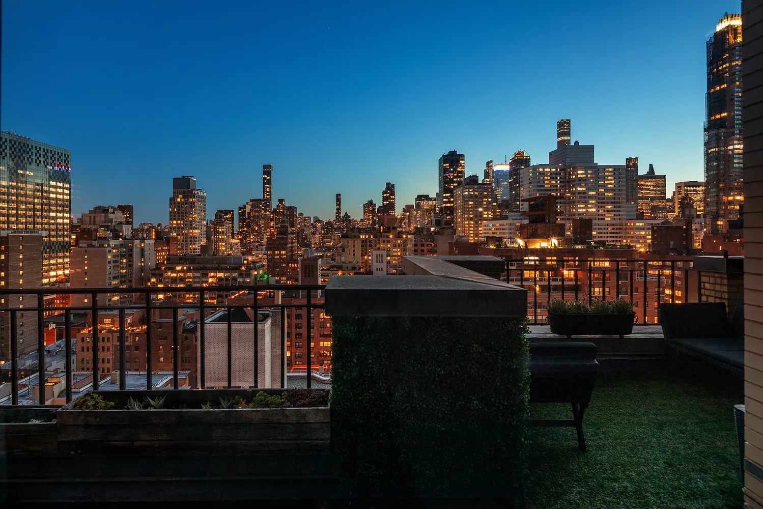 a city view with lot of high rise buildings