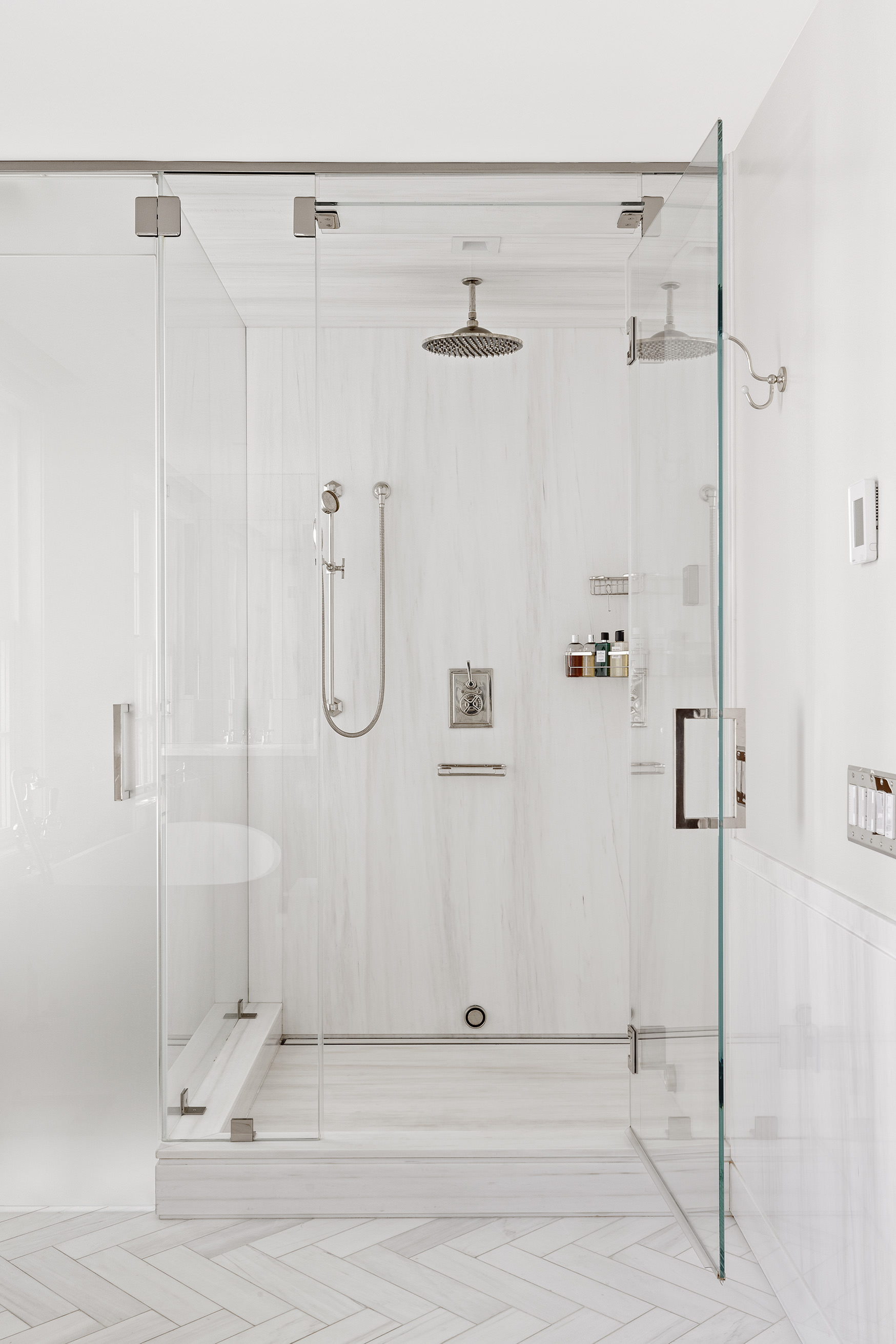 204 West 21st Street Manhattan, NY 10011 - Photo 12 of 17 a bathroom with a shower