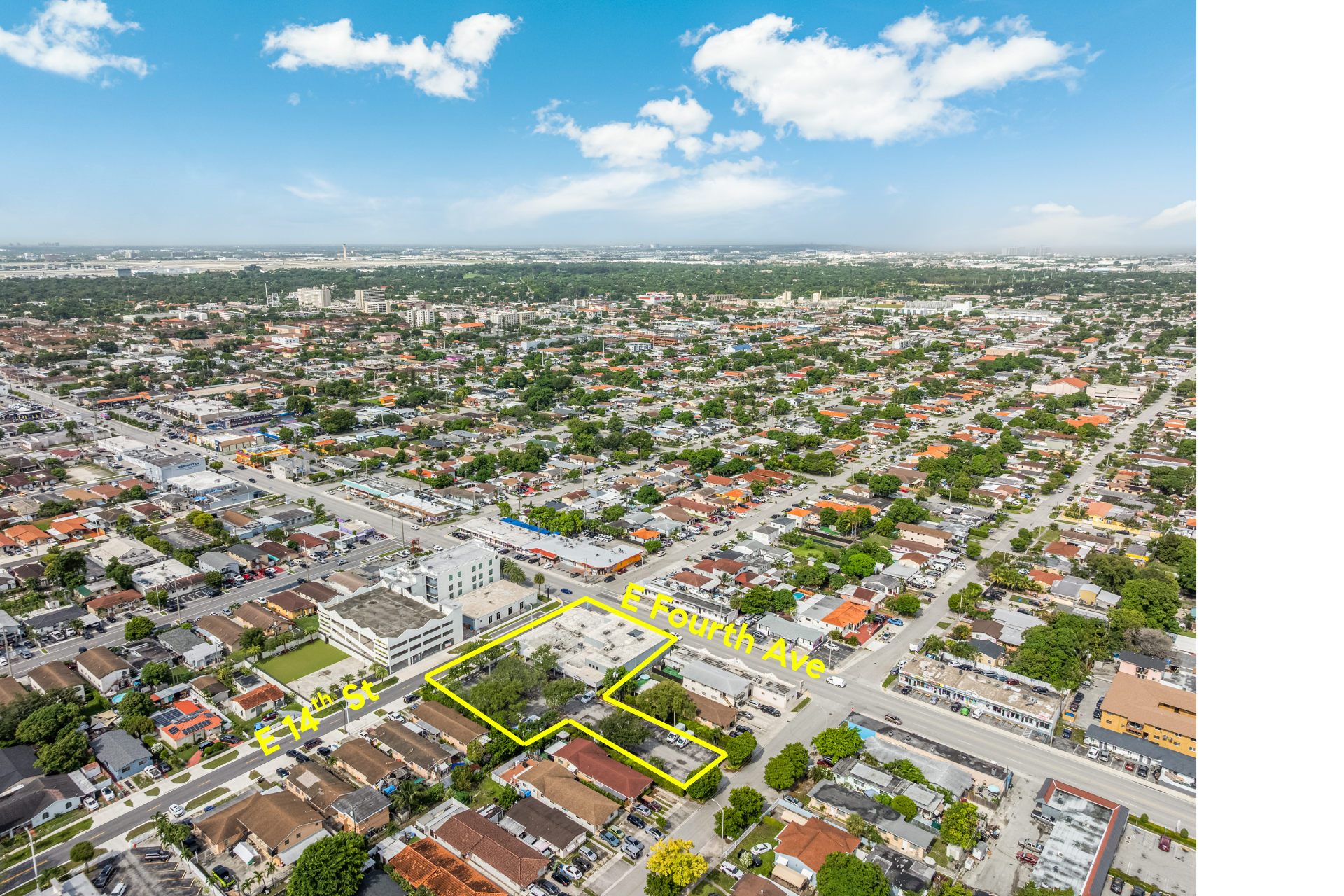 1401 East 4th Avenue Hialeah, FL 33010 - Photo 3 of 14 an aerial view of multiple house