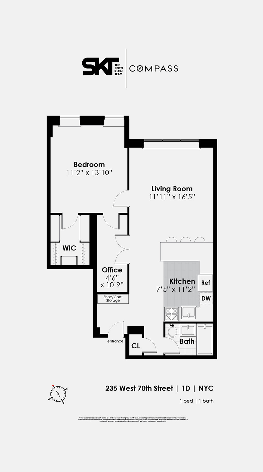 235 West 70th Street, Unit 1D Manhattan, NY 10023 - Photo 8 of 8